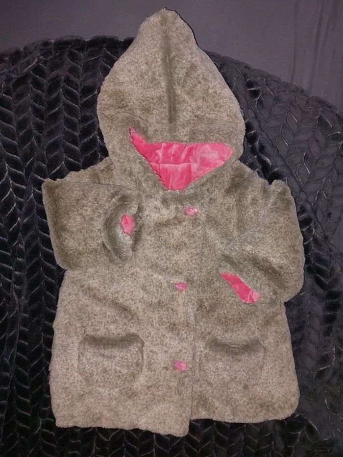Manteau Marese 6 mois - 67 cm réversible tbe