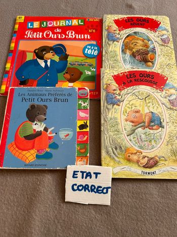 Lot de 4 livres