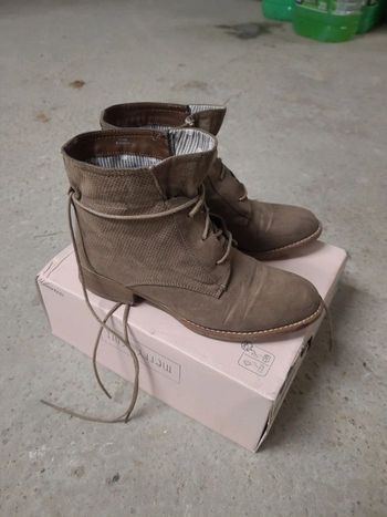 Bottines beige taille 39 chaussea