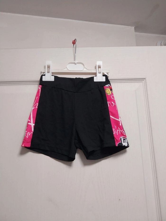 Short minnie noir et rose 4 ans