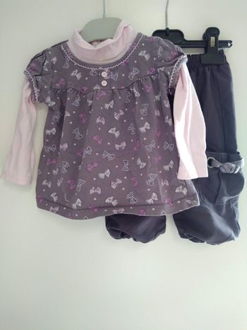 Ensemble Bébé Fille Taille 12 Mois #look