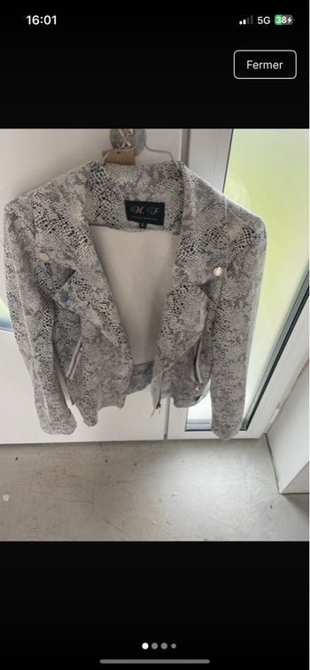 Veste à motif 