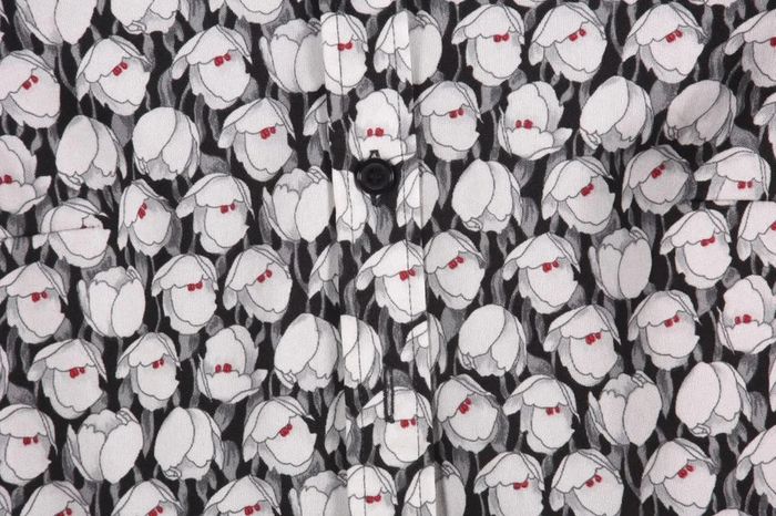 Jolie chemise col pelle à tarte vintage (#23544) - photo numéro 5