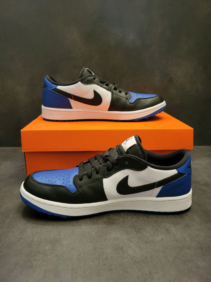 Air Jordan 1 Low Golf Royal Toe White Royal Black - DD9315102 - Size : 44.5 🌈🌈 - photo numéro 3