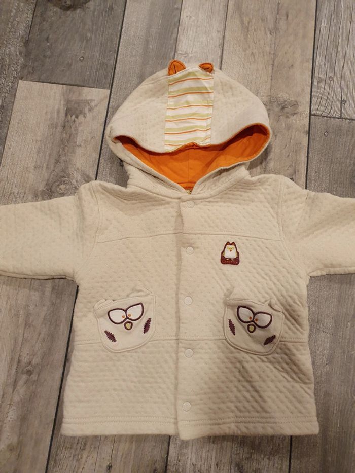 Gilet hibou - photo numéro 2