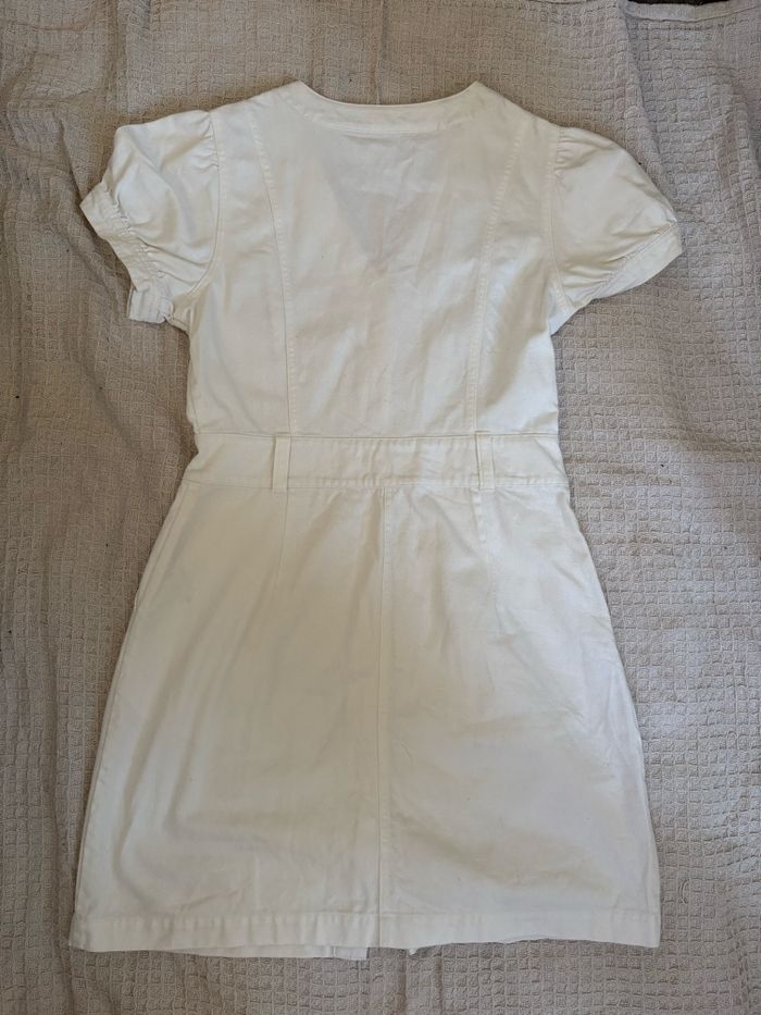 Robe en jeans blanche - photo numéro 2