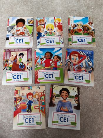 Livres je suis en CE1