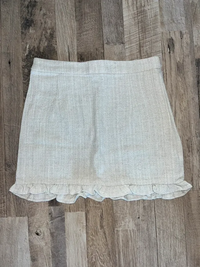 Jupe beige