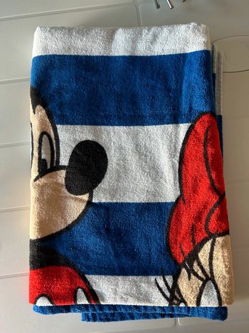 Serviette de plage Mickey Minnie