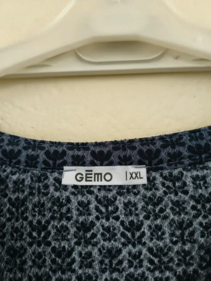 Tunique bleue - Gemo - taille 46 - photo numéro 4
