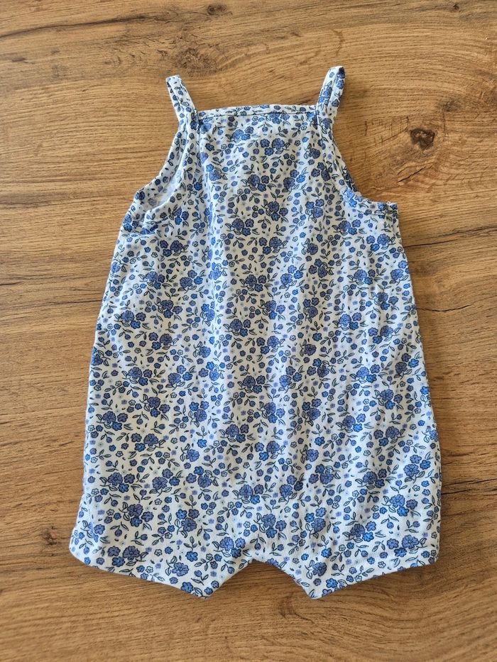 Salopette short bébé fille - photo numéro 2