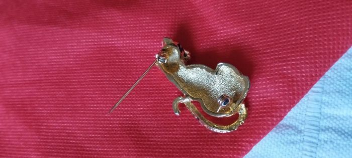 Broche fantaisie, panthère - photo numéro 3