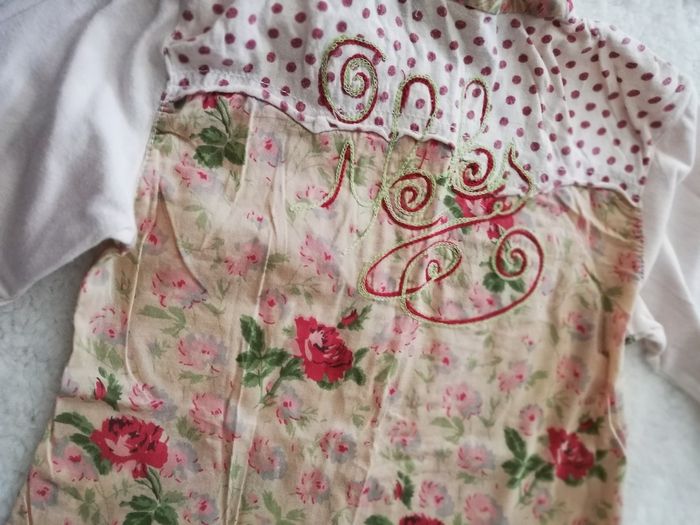 Chemise à motif marron 12 mois fille ikks - photo numéro 3