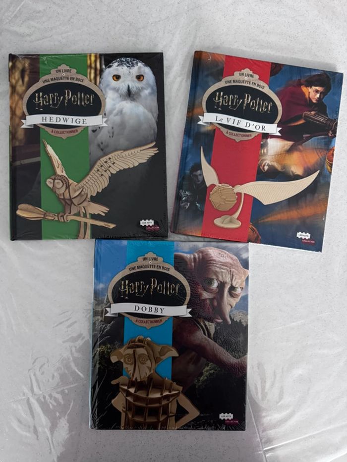 Lot 3 livres Harry Potter