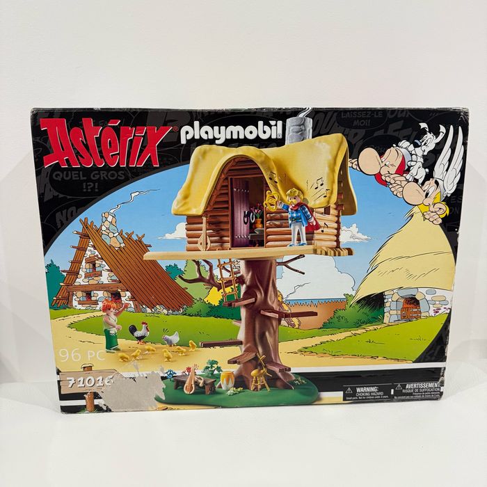Playmobil 71016 Astérix : La hutte d'Assurancetourix. Neuf.