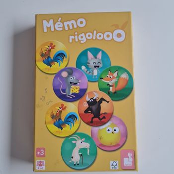 Jeu memo rigolooo janod