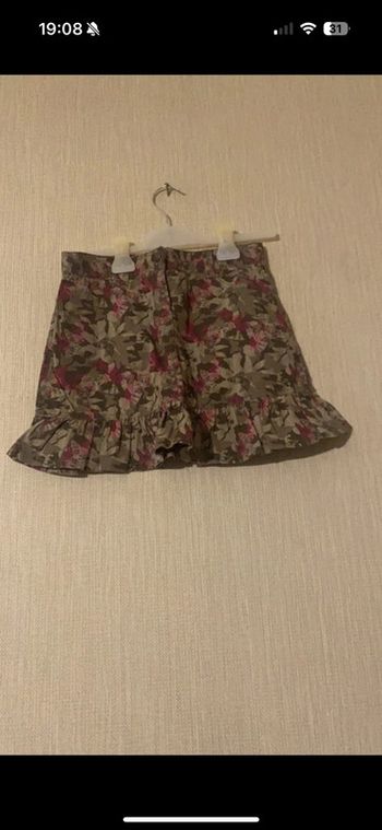 Jupe rose et marron 10 ans