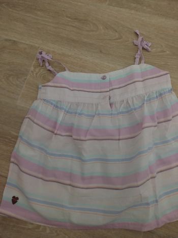 Débardeur fin a rayures Sergent major