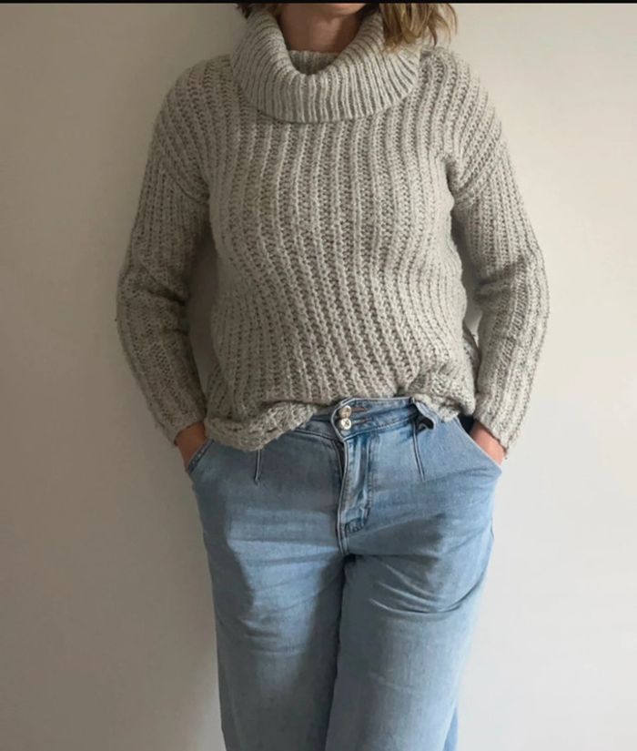 Pull gris - Etam - photo numéro 2