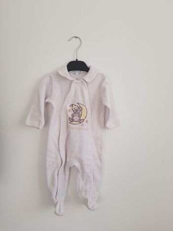 Pyjama en velours taille 6mois
