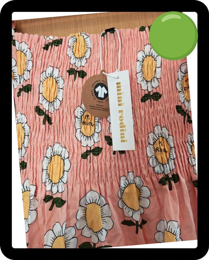 Magnifique Robe Mini Rodini "Daisy Power" - Neuve avec Étiquettes ! - photo numéro 4