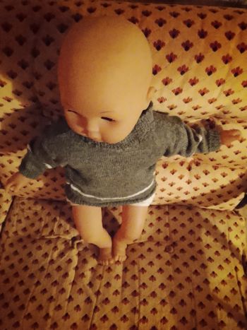 Pull garçon 6 mois fait main