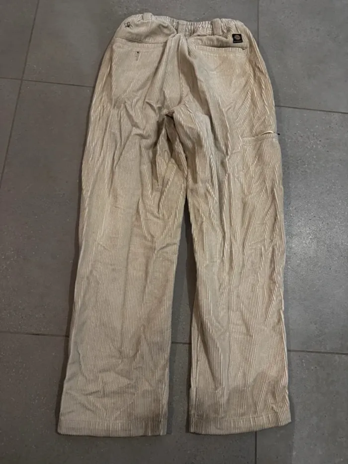 Pantalon Crème Dickies taille XS, très bon état, 34/36x100cm - photo numéro 4
