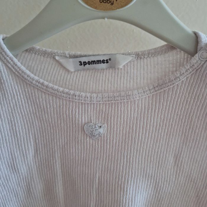 18 mois tee-shirt blanc - photo numéro 2