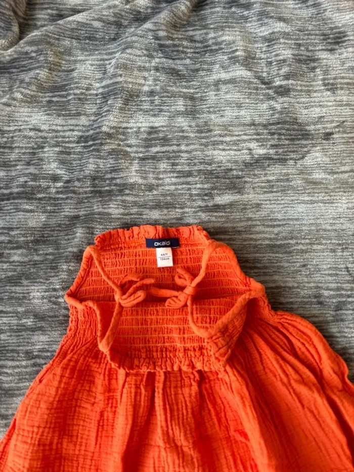Robe bretelle gaze de coton - photo numéro 3