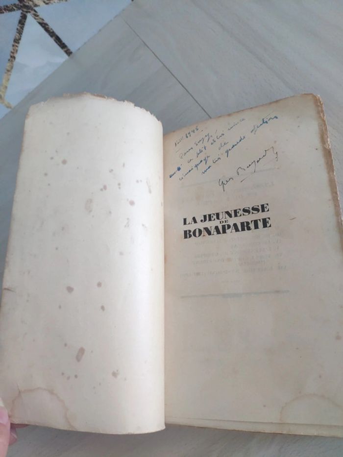 Livre la jeunesse de Bonaparte histoire du consulat et de l'empire Madelin 1943 - photo numéro 9