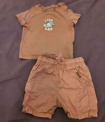 Ensemble gémo 12 mois très bon état.