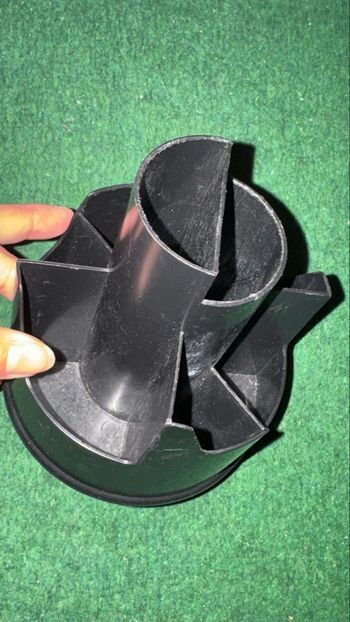 Porte-crayon rotatif noir