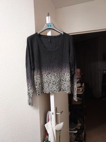 Pull col rond femme M