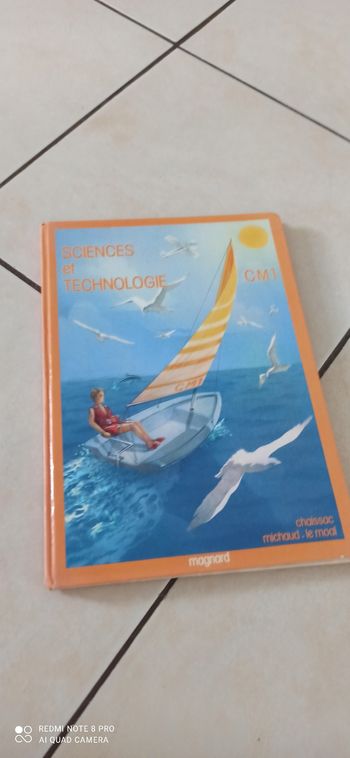 Livre sciences et technologie cm1 Magnard