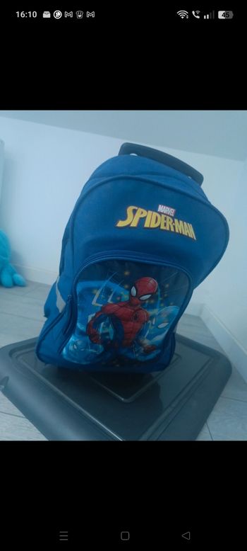 Cartable à roulette Spider-Man