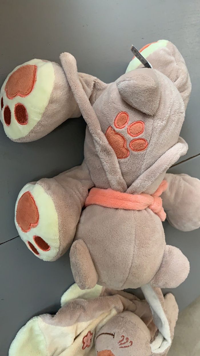 Doudou + peluche musicale Nattou - photo numéro 3