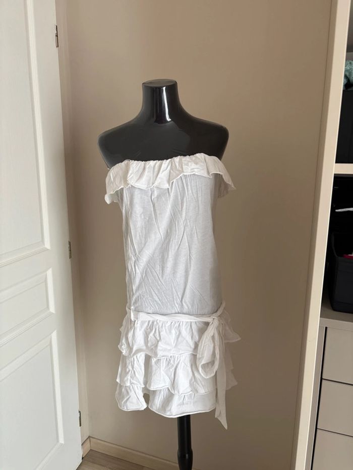 Robe blanche nafnaf taille xs