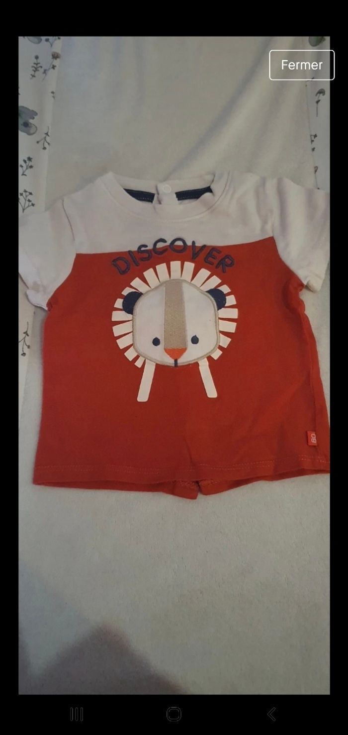 T-shirt manches courtes obaibi