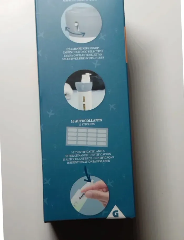 Distributeur de produits de soin 4 en 1 multifonction idéal voyage Neuf - photo numéro 4