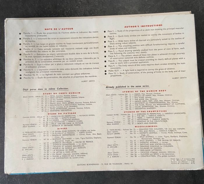 Manuel Le dessin enseigné par l’exemple N4 par Albert Genta - photo numéro 3