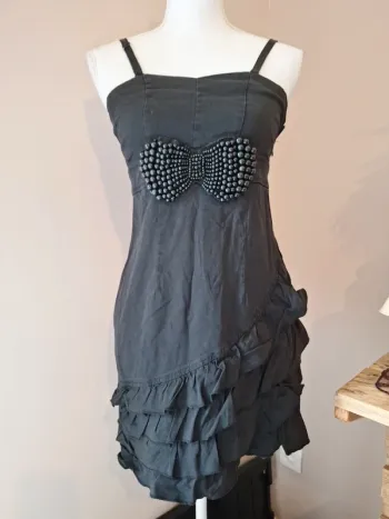 Robe t40 noire vintage année 2000 #F40L-073