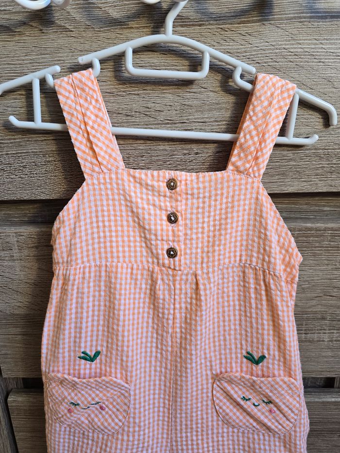 Vêtement Bébé Fille - Salopette courtes - Sergent Major - 24 mois 86 cm - photo numéro 2