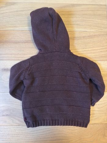 Veste bébé 18 mois – Nathalys – Bordeaux