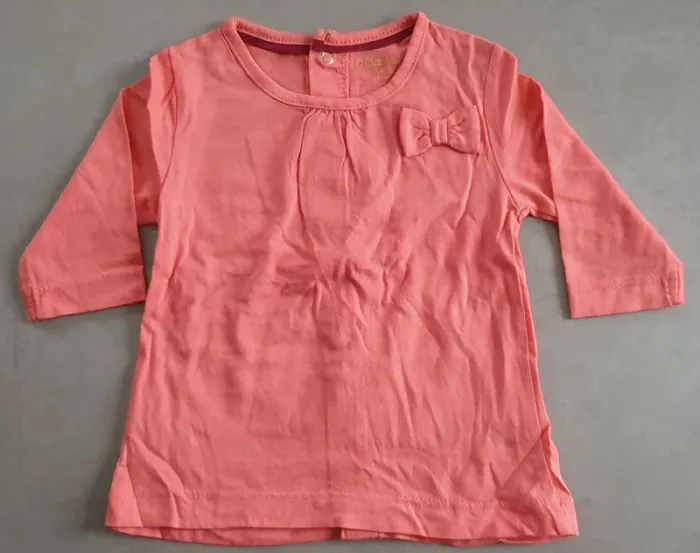 Lot tee-shirts manches longues 6 mois - photo numéro 2