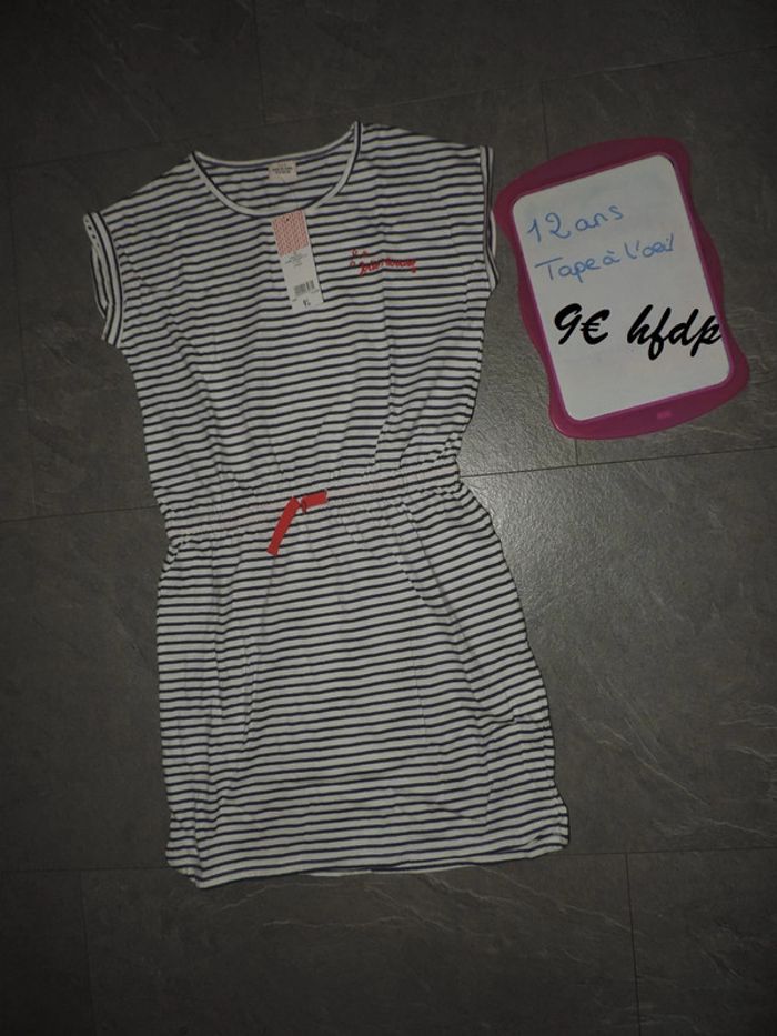 chemise de nuit tape à l'oeil taille 12 ans