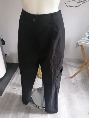 Pantalon droit avec poches shein 38