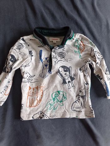 Tee shirt ml catimini 12 mois