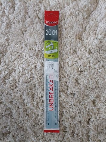 Règle incassable maped en 30 cm