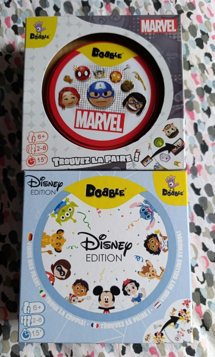 Dobble Disney et Marvel