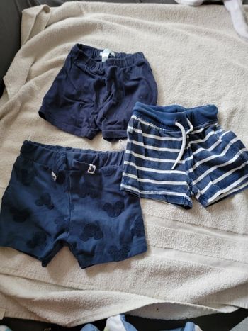 Lot de 4 shorts 6 mois garçon